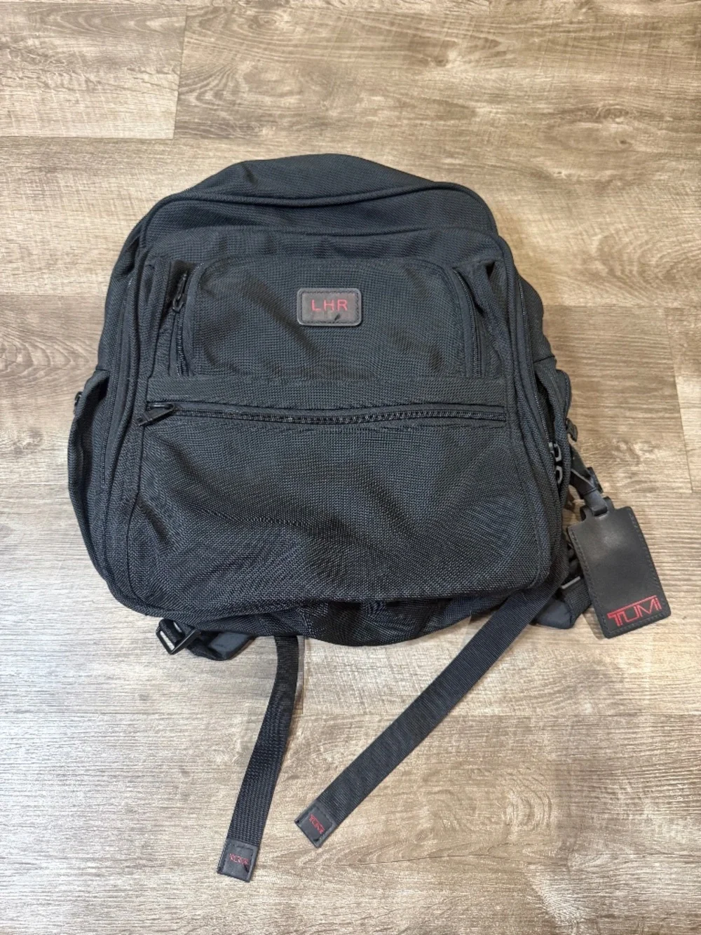 TUMI Briefcase Backpack Black Ballistic Nylon Travel Bag Authentic 2640D3 $495+